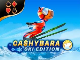 Cashybara Ski Jump Edition game icon